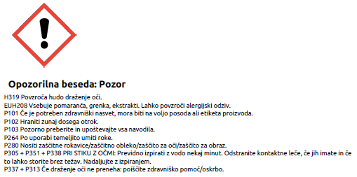Varnostni list